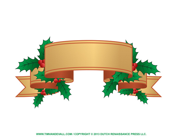 clipart for address labels for christmas - photo #35