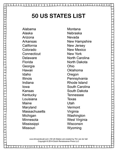 How do you put all of the state capitals in alphabetical order?