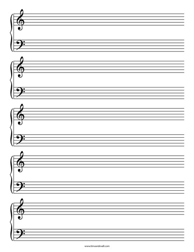 Manuscript paper   music theory