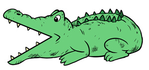 Greater Than Less Than Alligators | Math Printables for Kids