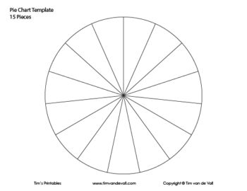 24 Hour Pie Chart Template