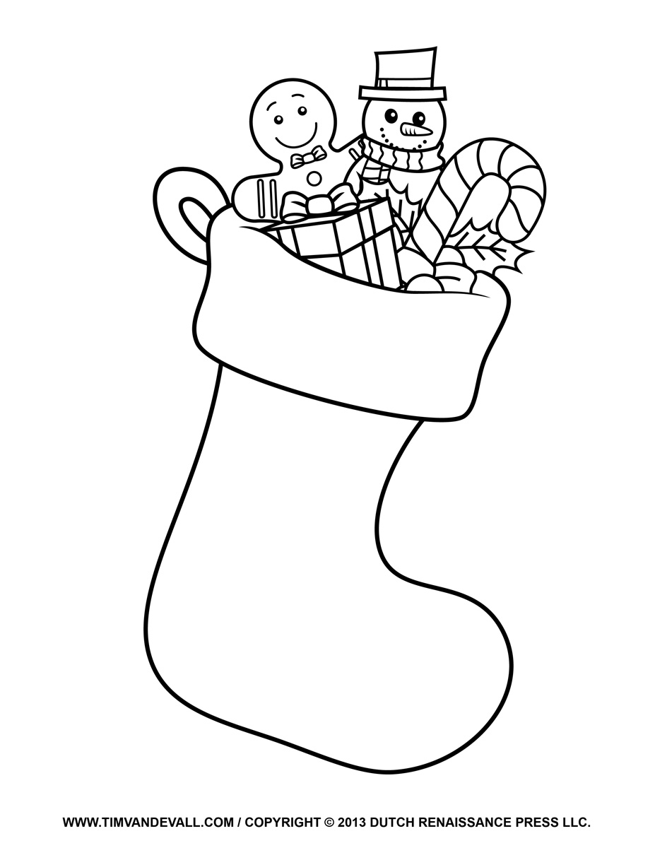 make your own christmas decorations coloring pages - photo #13