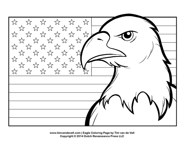 united states patriotic symbols coloring pages - photo #18