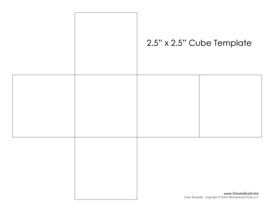 1 Inch Cube Template from www.timvandevall.com