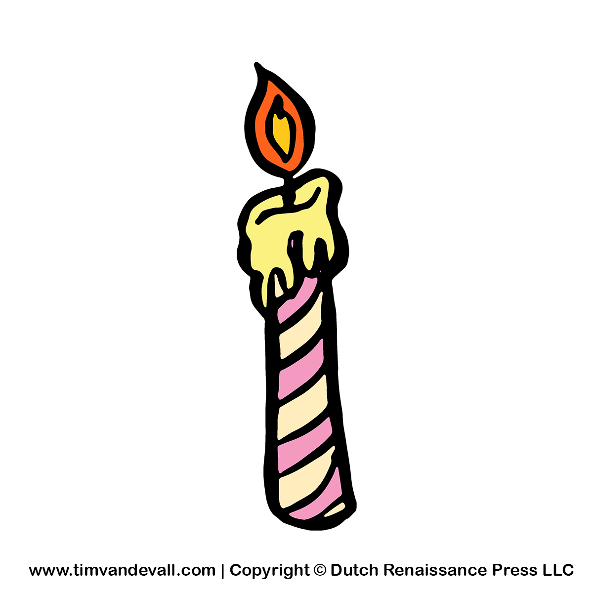 Candle Clipart Tim S Printables