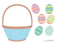 Easter Basket Template Easter Basket Clipart Easter Craft Tim s