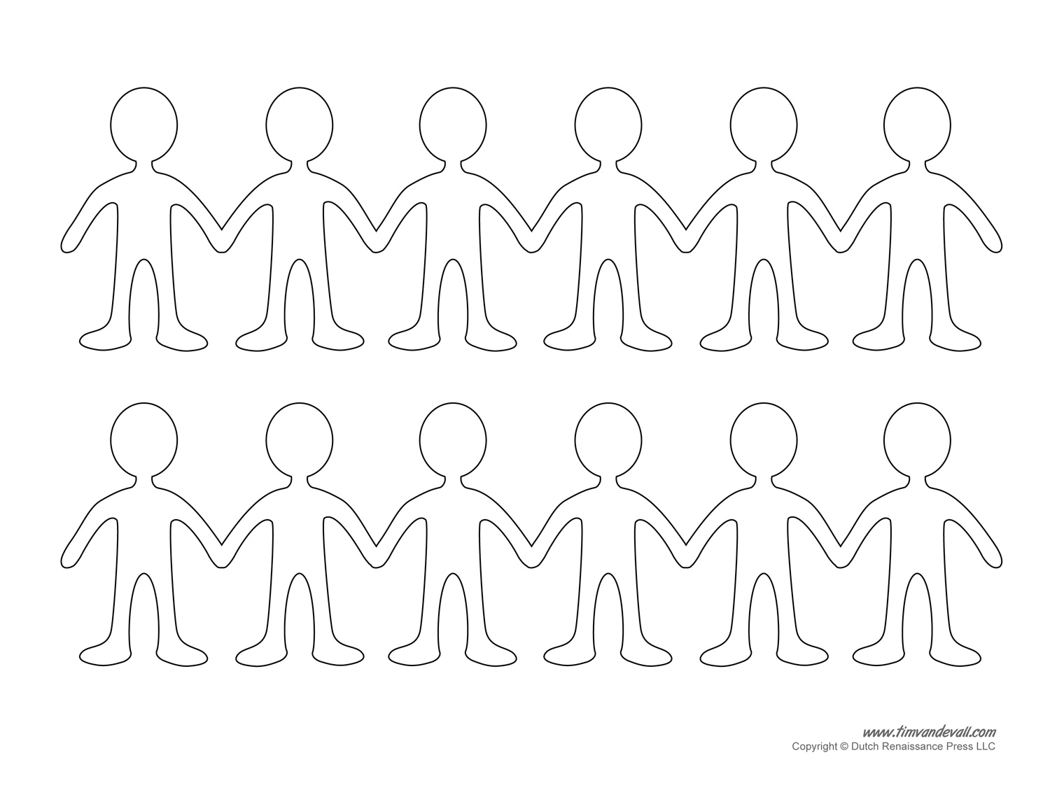 Paper Doll Template Printable from www.timvandevall.com